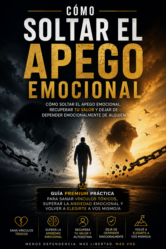Cómo soltar el apego emocional